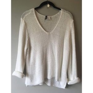 White Knit Sweater